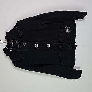 Fox medium black button up jacket